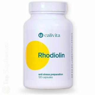 Rhodiolin Calivita pastile antistres anxietate liniste stres 120cps