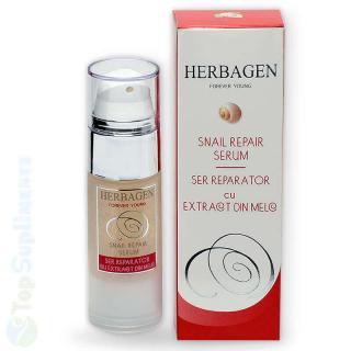 Ser reparator cu extract melc 30ml. Herbagen