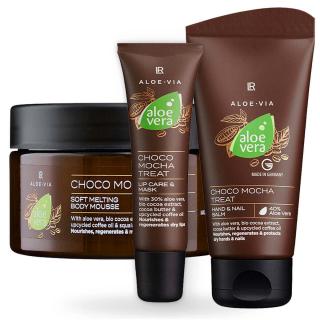 SET cosmetice Choco Mocha Treat aloe vera, cacao, cafea LR