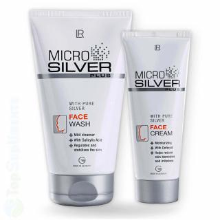 Set creme curatare fata MicroSilver Plus LR