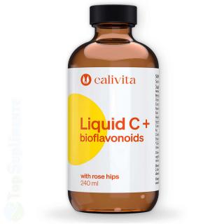 Vitamina C lichida cu bioflavonoide macese acerola Calivita 240ml