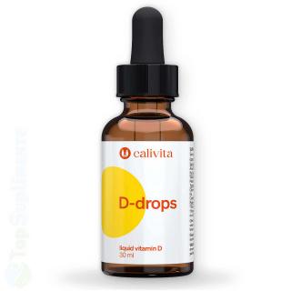 Vitamina D3 picaturi D-Drops Calivita 30ml