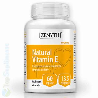 Vitamina E Naturala supliment antioxidanti Zenyth 60 capsule