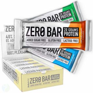 Zero Bar batoane proteice BioTech cutie 20 bc