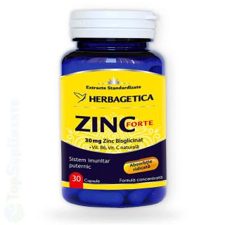 Zinc Forte 30-120tab. Herbagetica (imunitate, oboseala)