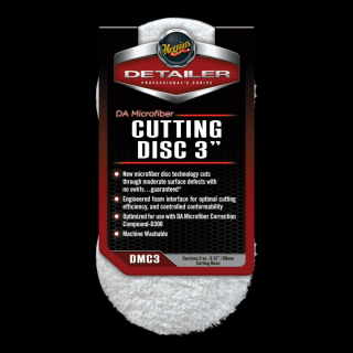 DA Microfiber Cutting Disc 3  , disc polish abraziv cu microfibra 7,62 cm, pachet 2 buc