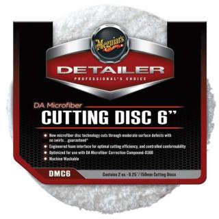 DA Microfiber Cutting Disc 6  , disc polish abraziv cu microfibra 15,24 cm, pachet 2 buc