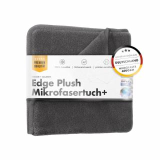 Edge Plus Towel, laveta microfibra plusata cu margine cusuta, 600 GSM, 40x40cm, gri