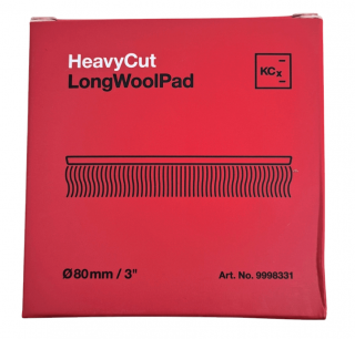 LongWoolPad  - Disc polish cu blana naturala, 80 mm