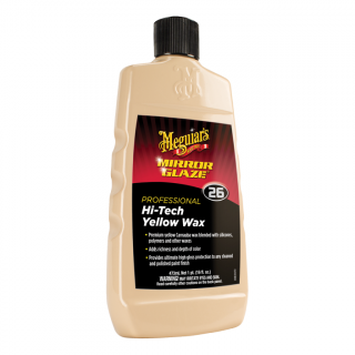 Mirror Glaze Professional Hi Tech Yellow Wax, ceara auto lichida, 473 ml