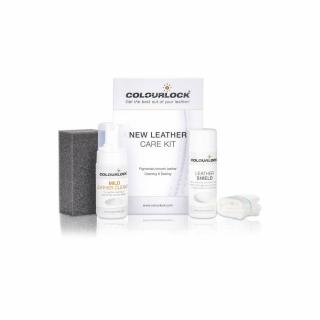 New Leather Care Kit cu Leather Shield set curatare si protectie piele, 125ml 150ml