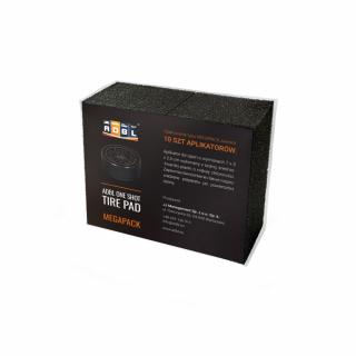 One Shot Tire Pad Megapack, aplicator burete 70x50x25 mm, pachet 10 buc