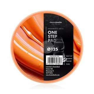 One Step Pad - Burete polish one step, portocaliu