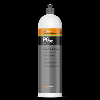 P6.02 - One Cut  Finish, polish one step cu ceara Carnauba, 1 ltr