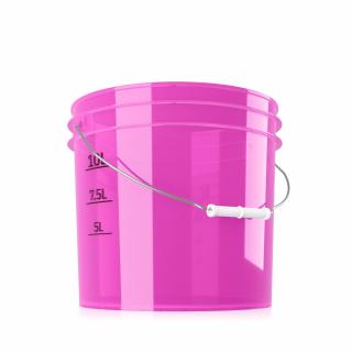 Performance Bucket, galeata spalare auto, roz transparent