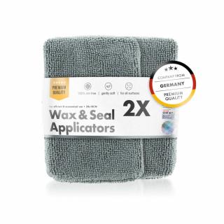 Wax and Seal Applicators, aplicator microfibra pentru ceara si sealant , pachet 2buc