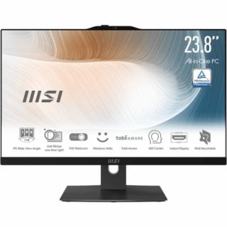 Calculator MSI Modern AM242P 12M-808XEU AIO, Intel Core i5-1235U, 23.8 inch, RAM 8 GB, SSD 1 TB, Intel Iris Xe Graphics, No OS, Black