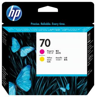 Cap de printare HP 70 (C9406A), roz si galben (magenta and yellow), original, 130 ml