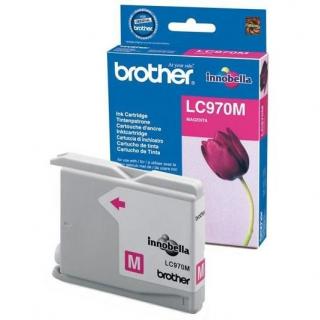 Cartus cerneala Brother LC970M, roz (magenta), original, 300 pagini