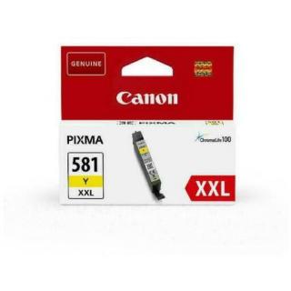 Cartus cerneala Canon CLI-581Y XXL, galben (Yellow), original, 830 pagini, 11.7 ml