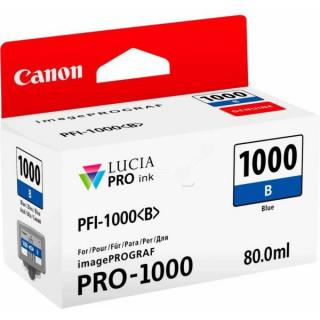 Cartus cerneala Canon PFI-1000B, albastru (blue), original, 80 ml