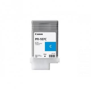 Cartus cerneala Canon PFI-107C, albastru (cyan), original, 130 ml