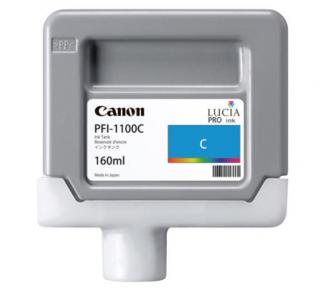 Cartus cerneala Canon PFI-1100C, Albastru (cyan, original, 160 ml