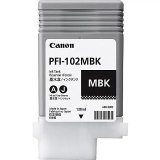 Cartus cerneala Canon PFI-120MBK, negru mat (Matte Black), original, 130 ml