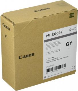 Cartus cerneala Canon PFI-1300, gri (gray), original, 330 ml