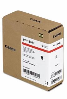 Cartus cerneala Canon PFI-1300R, rosu (red), original, 330 ml