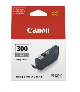 Cartus cerneala Canon PFI-300, gri (grey), original, 735 pagini, 14.4 ml