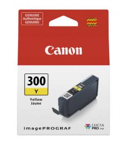 Cartus cerneala Canon PFI-300Y, Galben (yellow), original, 130 ml