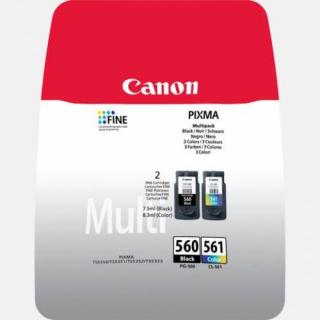 Cartus cerneala Canon PG-560 CL-561, negru si color (black and colour), original, 360 pagini, 8.3 ml