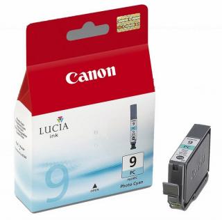 Cartus cerneala Canon PGI-9PC, albastru foto (photo cyan), original, 930 pagini, 14 ml