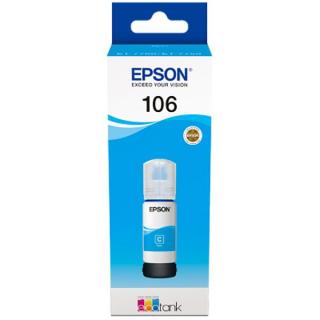 Cartus cerneala Epson 106 EcoTank Cyan C13T00R240