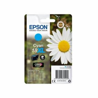 Cartus cerneala Epson 18XL , albastru (cyan), original, 450 pagini, 6.6 ml