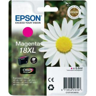 Cartus cerneala Epson 18XL T1813, roz (magenta), original, 450 pagini, 6.6 ml