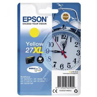 Cartus cerneala Epson 27XL T2714, galben (yellow), original, 1100 pagini, 10.4 ml