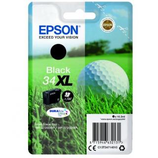 Cartus cerneala Epson 34XL T3471 (Golf Ball), negru (black), original, 1100 pagini, 16.3 ml