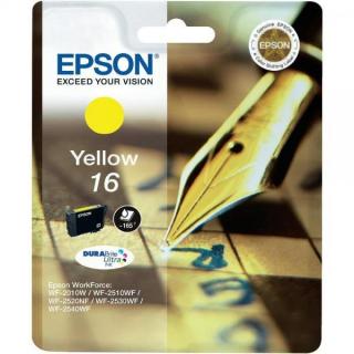 Cartus cerneala Epson T1624, galben (yellow), original, 165 pagini, 3.1 ml