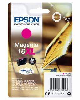 Cartus cerneala Epson T163340 roz (magenta), original, 450 pagini, 6.5 ml