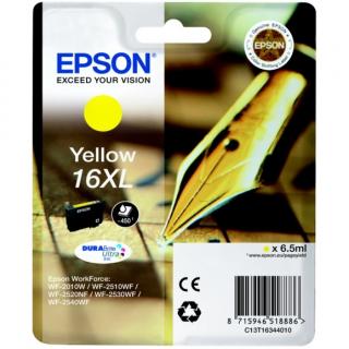 Cartus cerneala Epson T1634 , galben (Yellow), original, 450 pagini, 6.5 ml