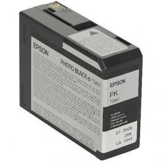 Cartus cerneala Epson T5801 , negru foto (Photo Black), original, 80 ml