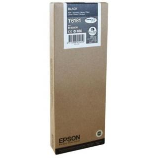 Cartus cerneala Epson T6181, negru (black), original, 8000 pagini, 198 ml