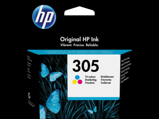 Cartus cerneala HP 305 (3YM60AE), tricolor (tri-colour), original, 100 pagini