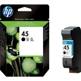 Cartus cerneala HP 45 (51645AE), Negru (Black), Original, 930 pagini