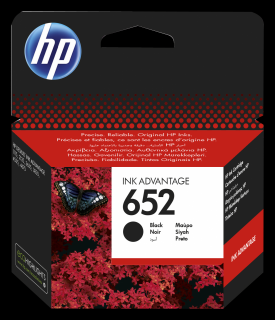 Cartus cerneala HP 652 (F6V25AE), Original, Negru (Black), 360 pagini