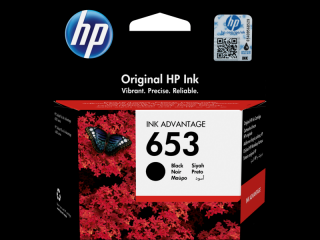 Cartus cerneala HP 653 (3YM75AE) negru (Black) Original, 360 pagini