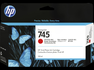 Cartus cerneala  HP 745 130-ml Chromatic Red Ink Cartridge F9K00A