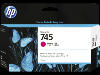 Cartus cerneala  HP 745 130-ml Magenta Ink Cartridge F9J95A